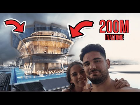 Am intrat cu 100 de LEI LA CEA MAI INALTA PISCINA DIN LUME ( AURA SKYPOOL DUBAI )