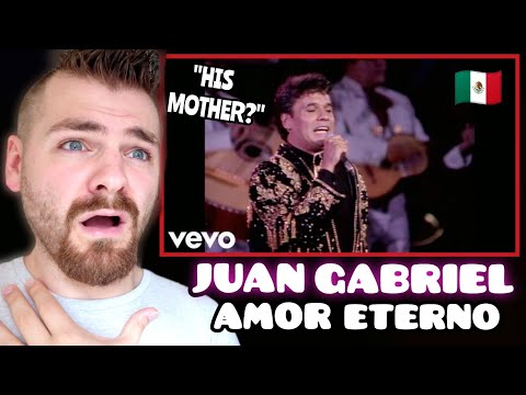 British Guy Reacts to MEXICAN Music Juan Gabriel "Amor Eterno" (En Vivo) | Emotional Reaction
