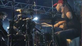 Rob Snijders drumming live with John Garcia, 