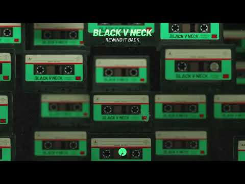 Black V Neck - Rewind It Back | Insomniac Records