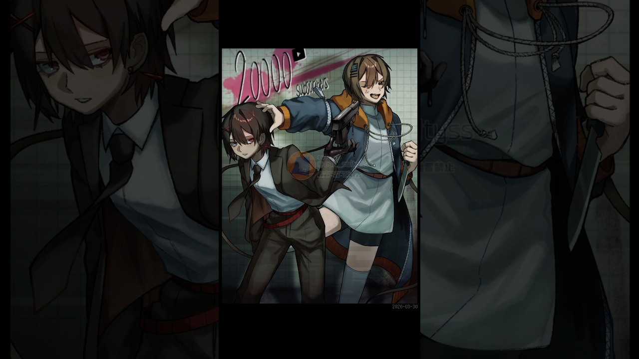 【イラストメイキング】ありがとうございます✨#イラスト #oc #procreate