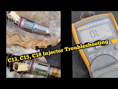 #caterpillar C13, C15, C18 Quick  Injector Troubleshooting