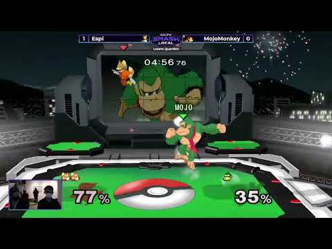 MojoMonkey (DK) vs Espi (Fox) - Galint Smash Local 4/22