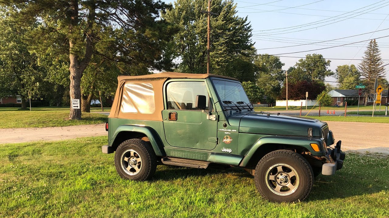 I Bought A 2000 Mint-ish Wrangler Sahara 4.0, 5 speed ...