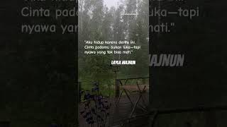 Download lagu Cinta Padamu Bukan Luka 💔| Kutipan Layla Majnun yang Menggetarkan Hati #sufi #shorts #puisi mp3
