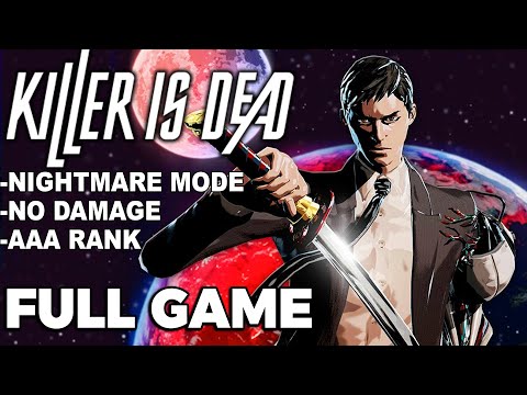 Killer is Dead Nightmare Edition - FULL GAME (100%) walkthrough | Longplay