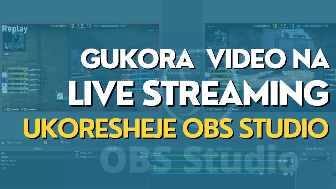 Thumbnail for "Gukoresha OBS Ukora Video Recording"
