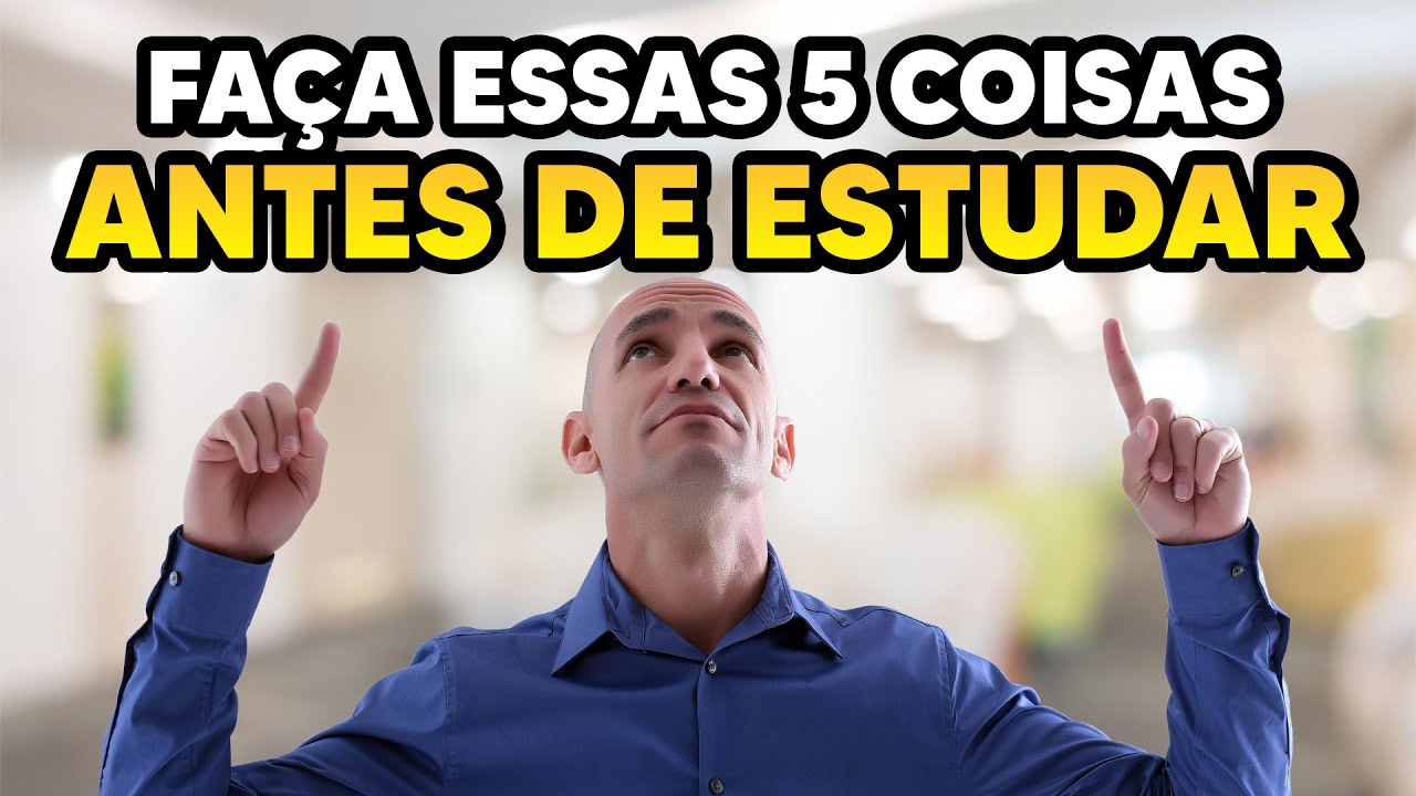 5 DICAS PARA PASSAR EM CONCURSO PÚBLICO | TÉCNICAS DE ESTUDO