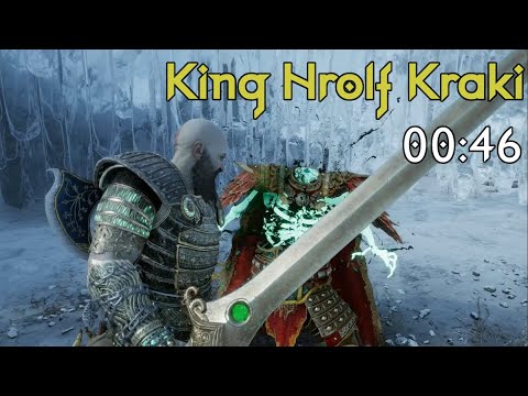 God of War Ragnarok - Berserker King Destroyed In 46 Seconds (No Mercy)