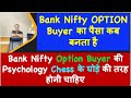 Bank Nifty When Does An OPTION BUYER Make Money The Psychology Of An OPTION BUYER Should Be Lik