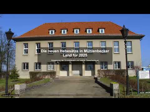 Die neuen Hebesätze in Mühlenbecker Land für 2025 - Gewerbesteuer News