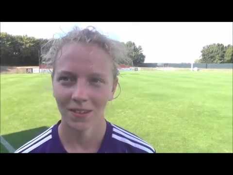 Charlotte Tison na RSC Anderlecht - Lille OSC op 28.07.2018