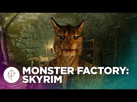 Monster Factory: Exploring Skyrim with Garfield
