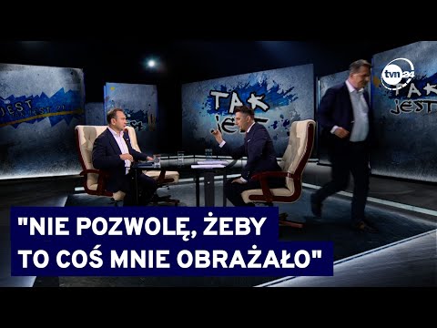 Poseł PiS wyszedł ze studia po kłótni z posłem Lewicy @TVN24