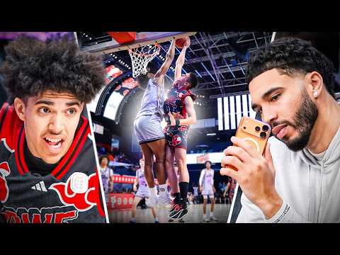 JAYSON TATUM PULLED UP FOR RWE VS COLD HEARTS & IT GOT ACTIVE!! OTE DOUBLEHEADER