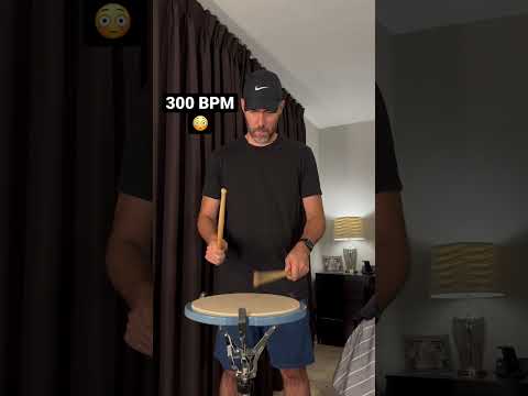 Single Stroke Drumline Exercise @300 BPM 😳
