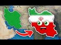 Iran Geography Provinces Countries Of The World