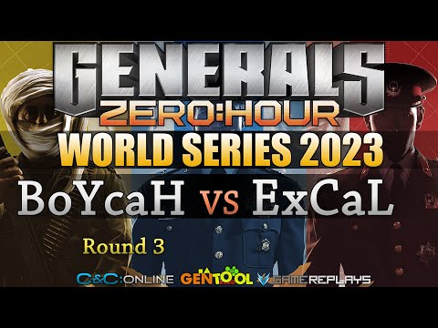 [REPLAY] BoYcaH VS ExCaL - Generals Zero Hour World Series 2023 - Round 3