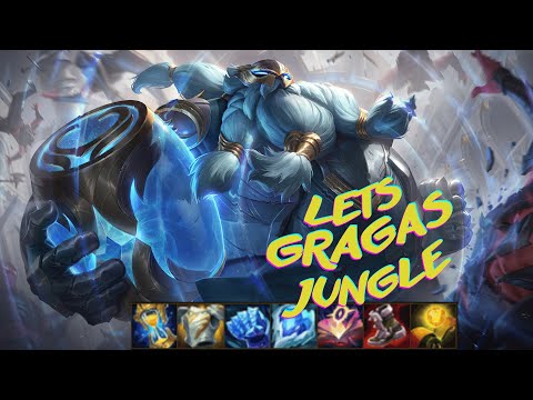 League of Legends. Gragas(tank-op) jungle vs Volibear.(cut edit)