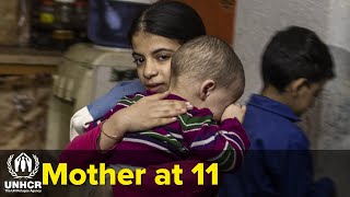 11-year-old Syrian girl forced to grow too fast