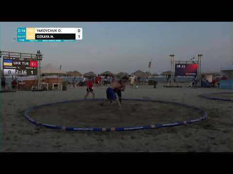 BRONZE Men's BW - 90 kg: O. YAKOVCHUK (UKR) v. M. OZKAYA (TUR)