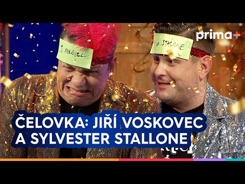 ????Silvestrovská Partička: Čelovka: Jiří Voskovec a Sylvester Stallone