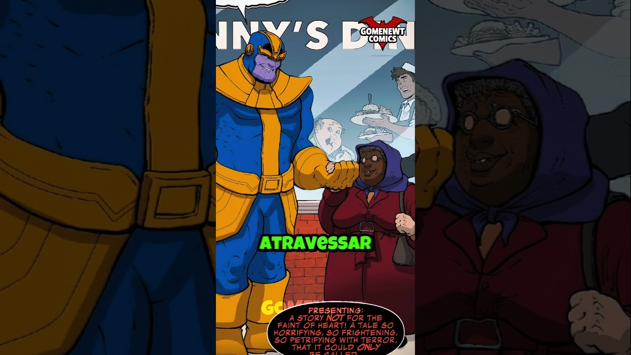 Thanos é Simplesmente o Maior Hater!🔥🐂 #thanos #avengers #hq #comics #marvelcomics #marvel #shorts