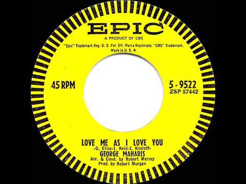 1962 HITS ARCHIVE: Love Me As I Love You - George Maharis