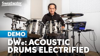Video thumbnail for DW’s DWe Drums: Two Worlds of Convertible Play, Total Innovative Control by Sweetwater