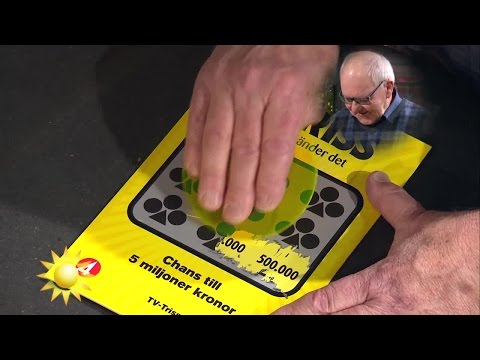 Bortglömd lott gav storvinst - Nyhetsmorgon (TV4)