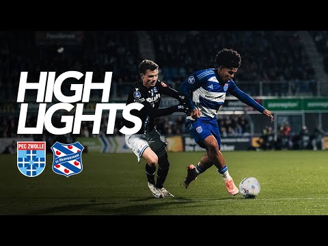 Summary PEC Zwolle - sc Heerenveen