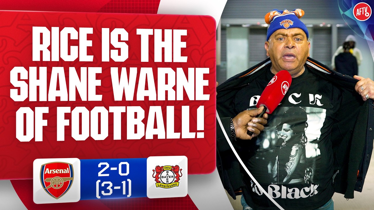 Rice Is The Shane Warne Of Football (James) | Arsenal 2-0 Bayer Leverkusen