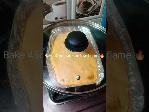 Made a Delicious Christmas Fruit Cake in Minutes! 😋 | In Nonstick Kadhai || #fruitcake #shorts