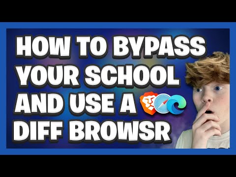 How To BYPASS YOUR SCHOOL And Use A DIFFERENT BROWSER On SCHOOL CHROMEBOOK!