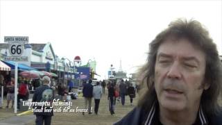 Steve Hackett on Santa Monica Pier - Please Don't Touch Memories