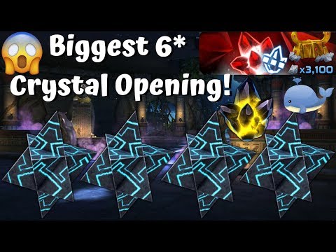 Unbelievable 6x 6-Star Crystal Opening! 5-Star Nexus! - Marvel Contest of Champions