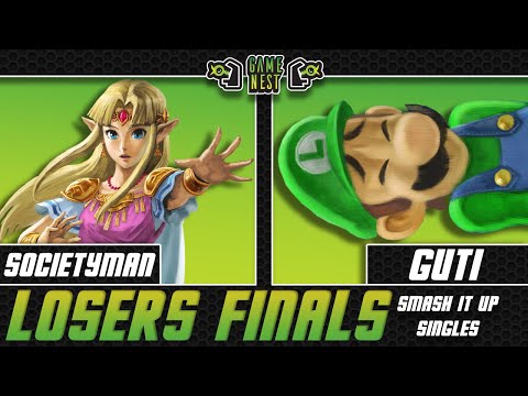 Societyman (Zelda) vs RATT | Guti (Luigi) Losers Finals | Smash It Up | 1/22/23