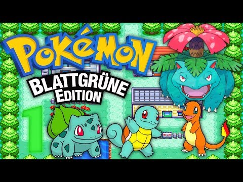 Let's Play Pokémon Blattgrün "Kanto in Farbe aus der Vogelperspektive!" Nuzlocke Challenge Part 1