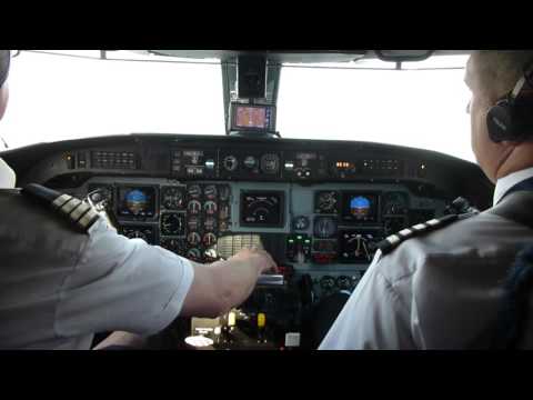 Landing at Lanseria in a Zenith Aviation Gulfstream III