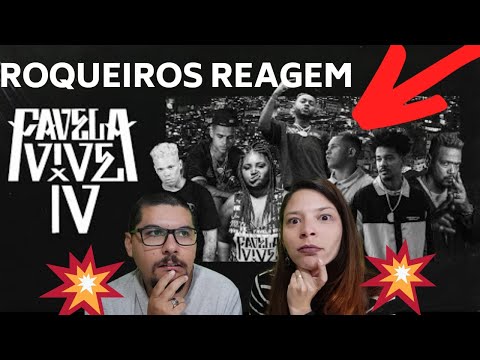 Rockeiros reagem a Rap - FAVELA VIVE 4 - Respetáculo Vida Sem Trilhos (React VST)