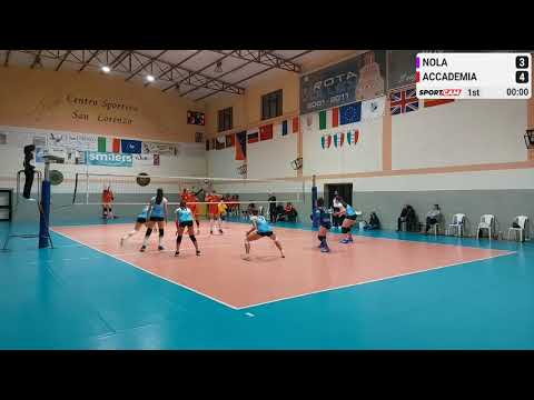 B2F. 21/22 Pall. Nola-Accademia V. 0-3