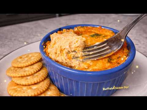 Oven-Baked Buffalo Chicken Dip Recipe | Creamy, Cheesy 20-Minute Crowd Pleaser