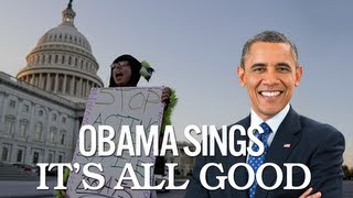 Barack and Michelle Obama Singing It&#39;s All Good by Ne-Yo and Cher Lloyd