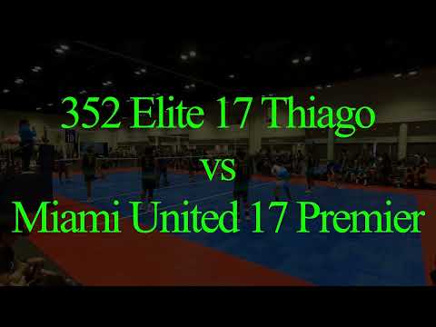 352 Elite 17 Thiago vs Miami United 17 Premier