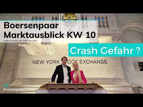 Marktausblick KW 10 | Crash Gefahr? | S&P500 DAX NASDAQ Aktien Börse DOWJONES BDI Bonds Iran Krieg