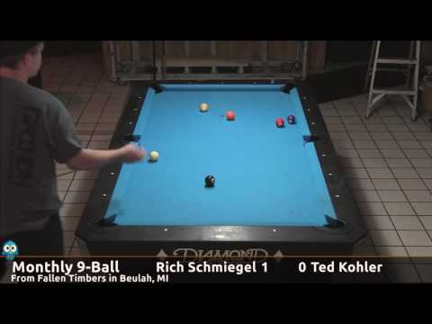 Rich Schmiegel vs Ted Kohler - 2017-01-07 Fallen Timbers monthly 9-ball