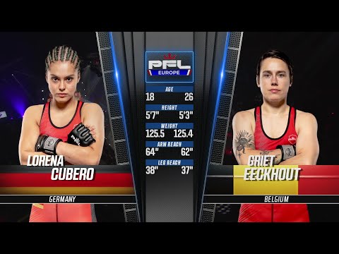 Lorena Cubero vs Griet Eeckhout full fight