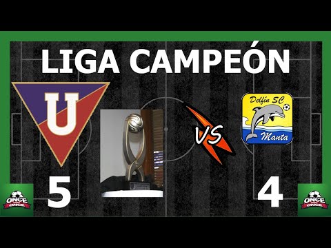 LIGA CAMPEÓN :: LDU 1 Delfín SC 1 :: Penales 5 4 :: Super Copa Ecuador