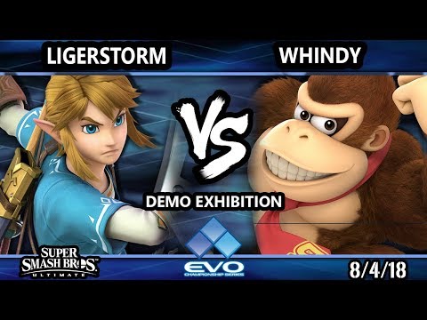 Evo Demo SSBU - Whindy (Donkey Kong) Vs. Ligerstorm (Link) Smash Ultimate