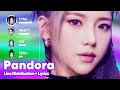 MAVE PANDORA Line Distribution Lyrics Karaoke PATREON REQUESTED